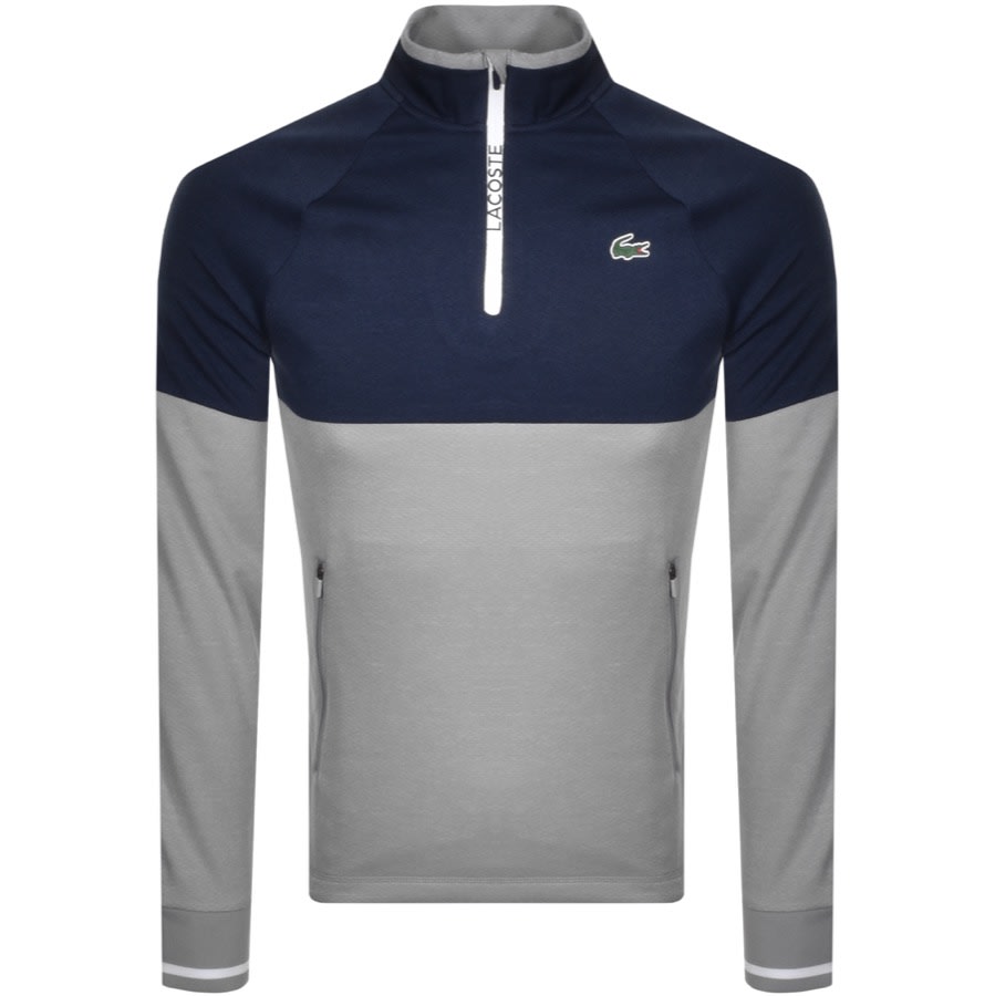 half zip sweatshirt lacoste