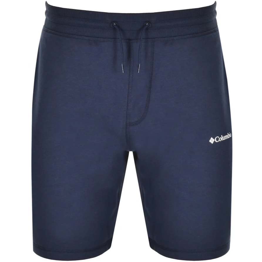 navy fleece shorts