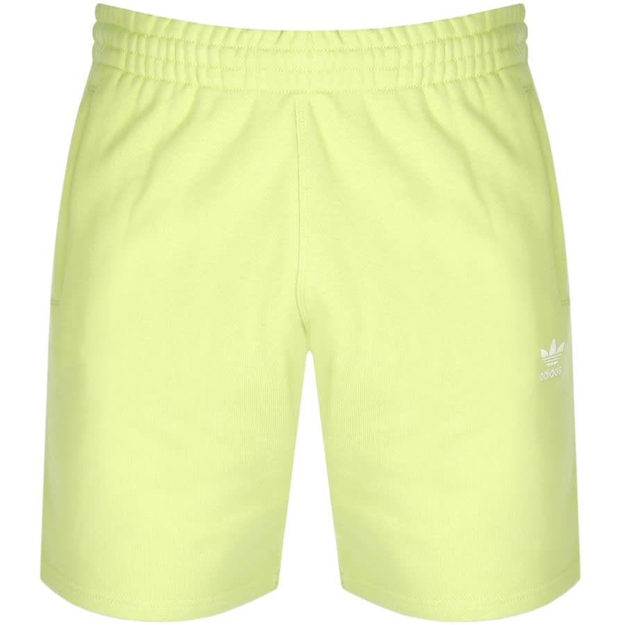adidas originals yellow shorts