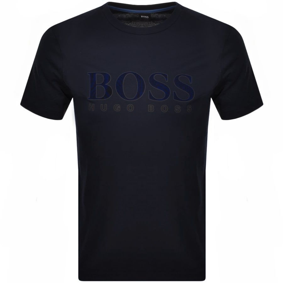 mens blue hugo boss t shirt