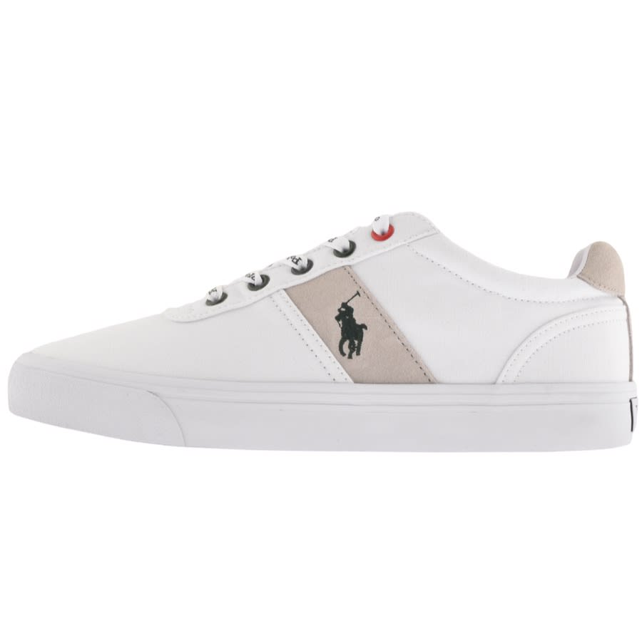ralph lauren white hanford trainers