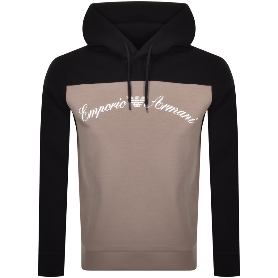 black emporio armani hoodie