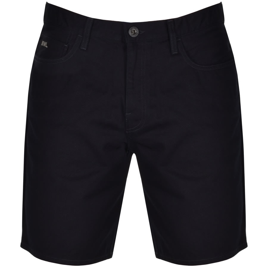 armani denim shorts