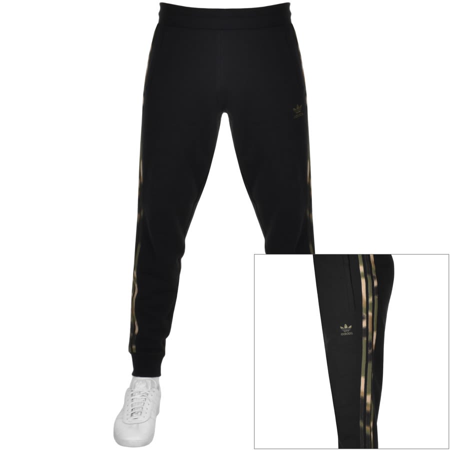 adidas originals joggers black