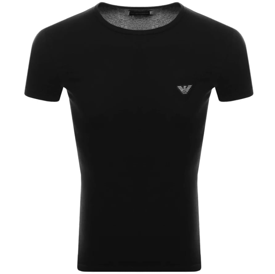 navy blue armani t shirt