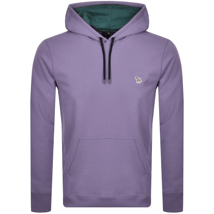 PS By Paul Smith Pullover Hoodie Purple | Mainline Menswear