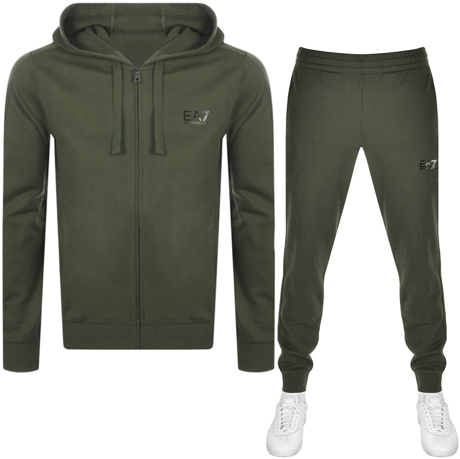 armani khaki tracksuit