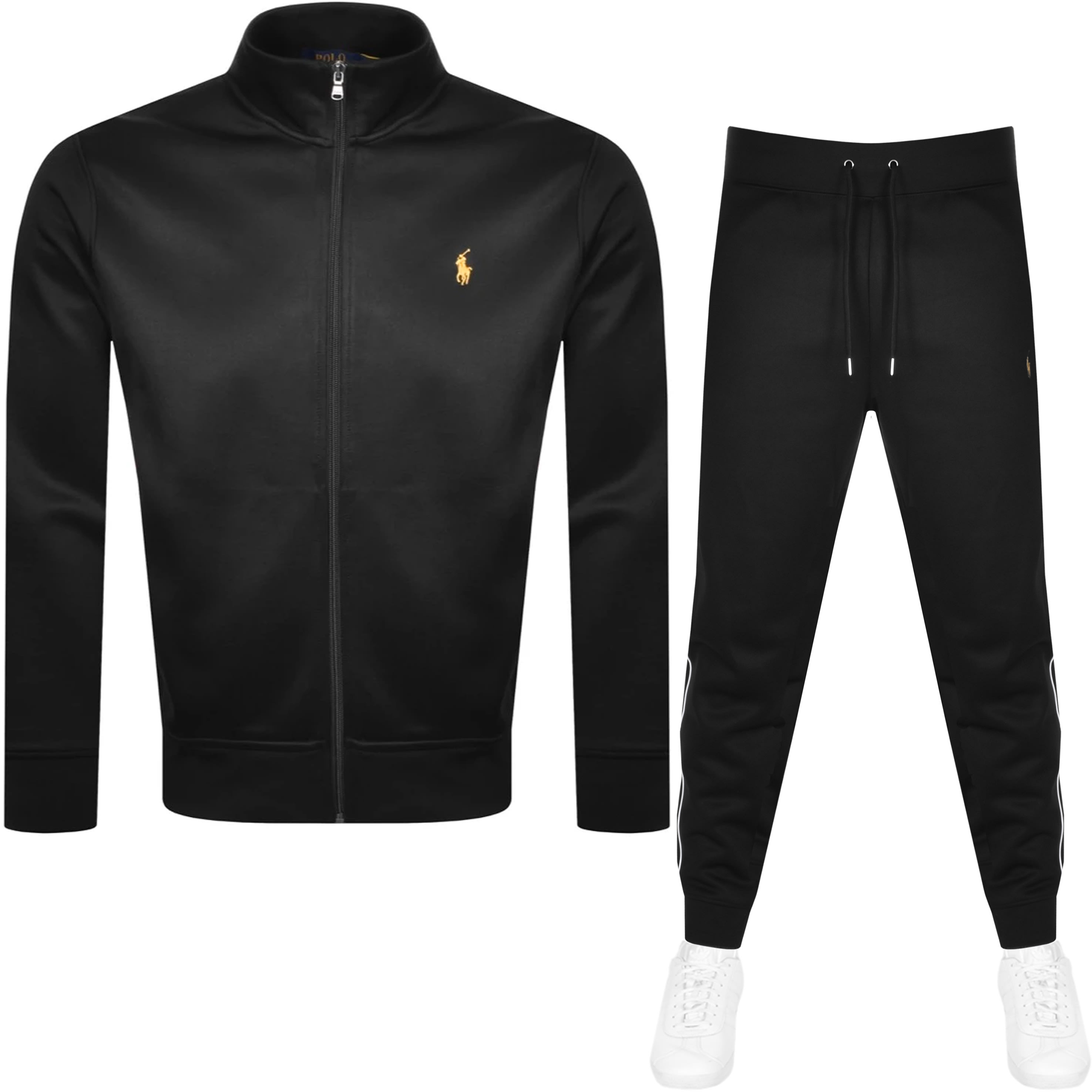Ralph Lauren Full Zip Tracksuit Black | Mainline Menswear