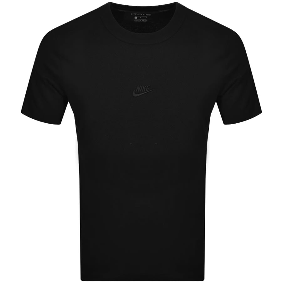Nike Crew Neck Premium Essential T Shirt Black | Mainline Menswear
