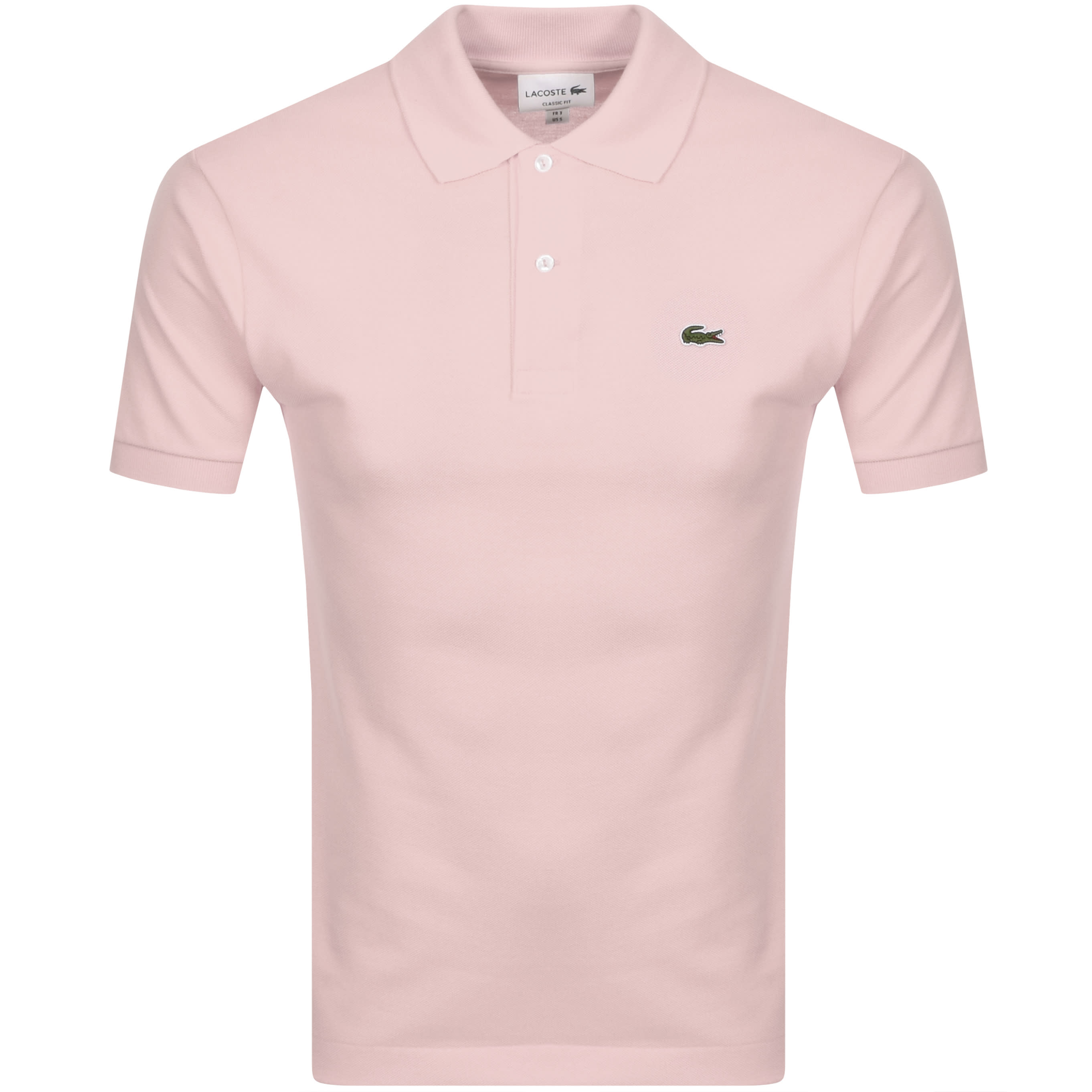 pink lacoste t shirt