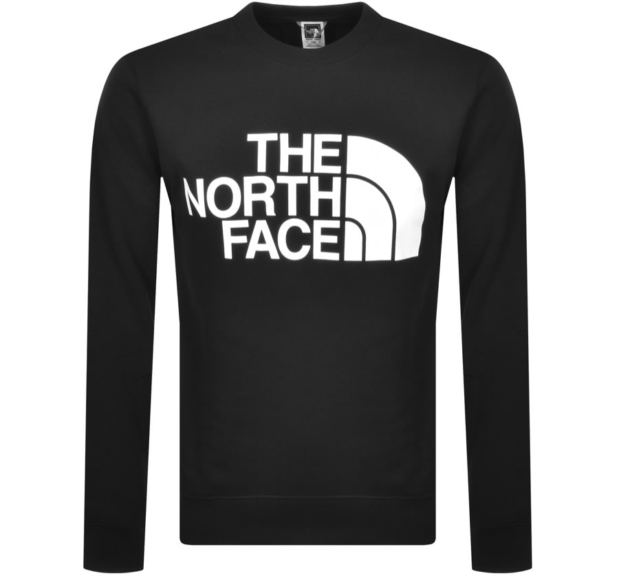 the north face sweatshirt black