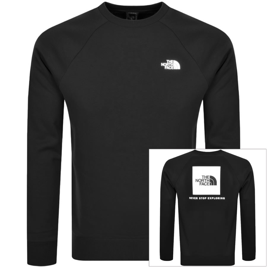 black north face sweater