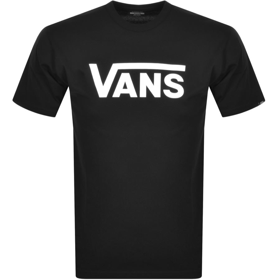 vans shirt black