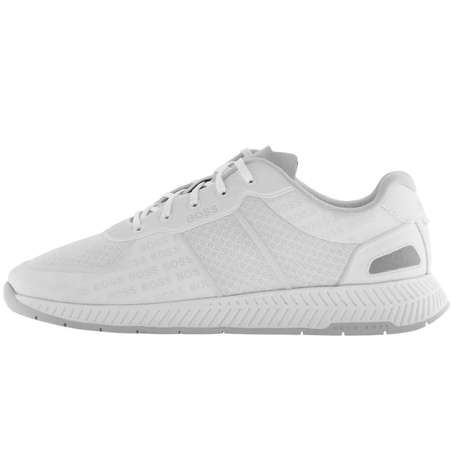 hugo boss titanium runn white