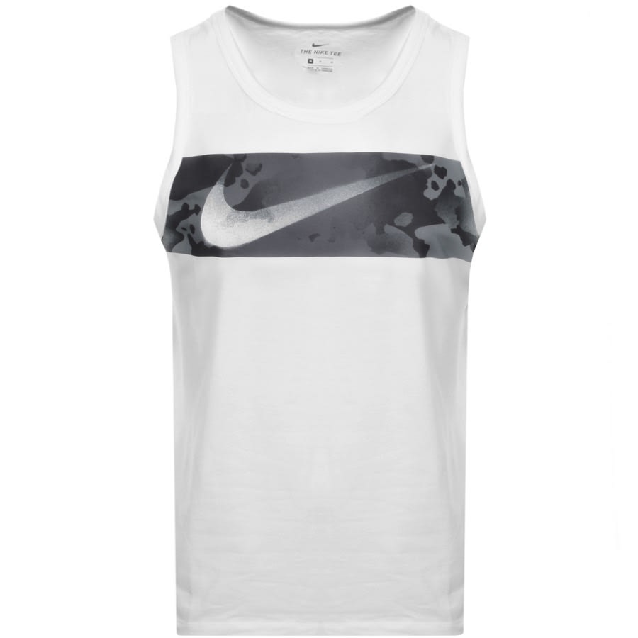 Nike Training Camo Vest White 