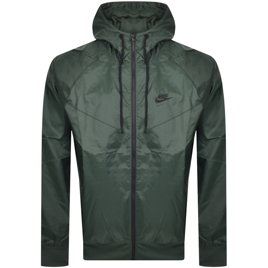 nike windbreaker jacket green