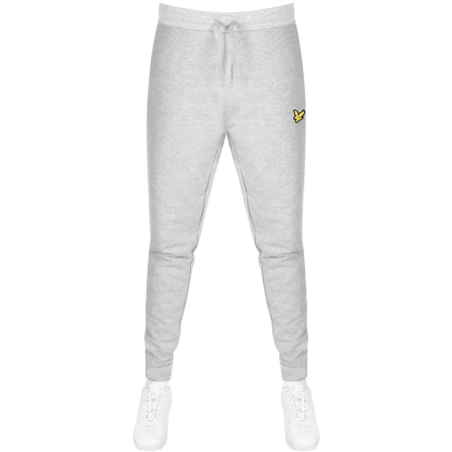 lyle and scott skinny joggers grey