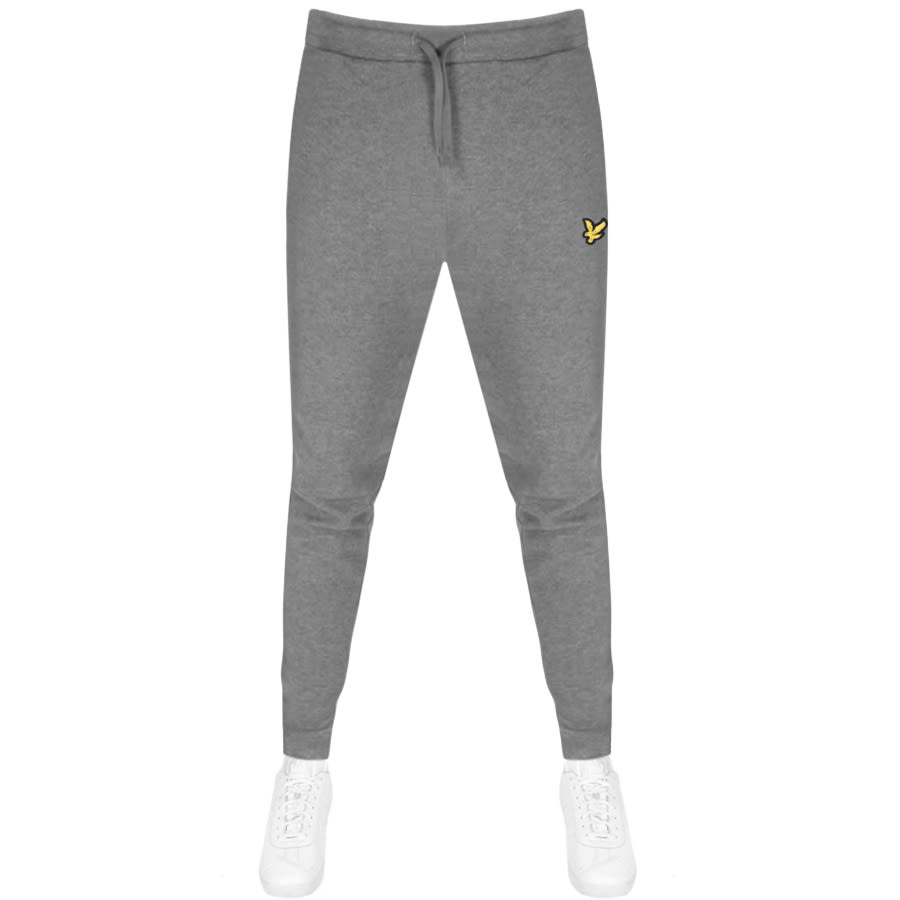 lyle and scott skinny joggers grey