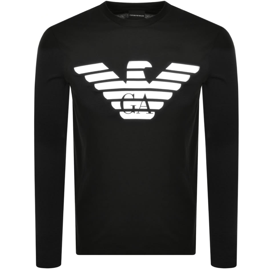 emporio armani long sleeve shirt