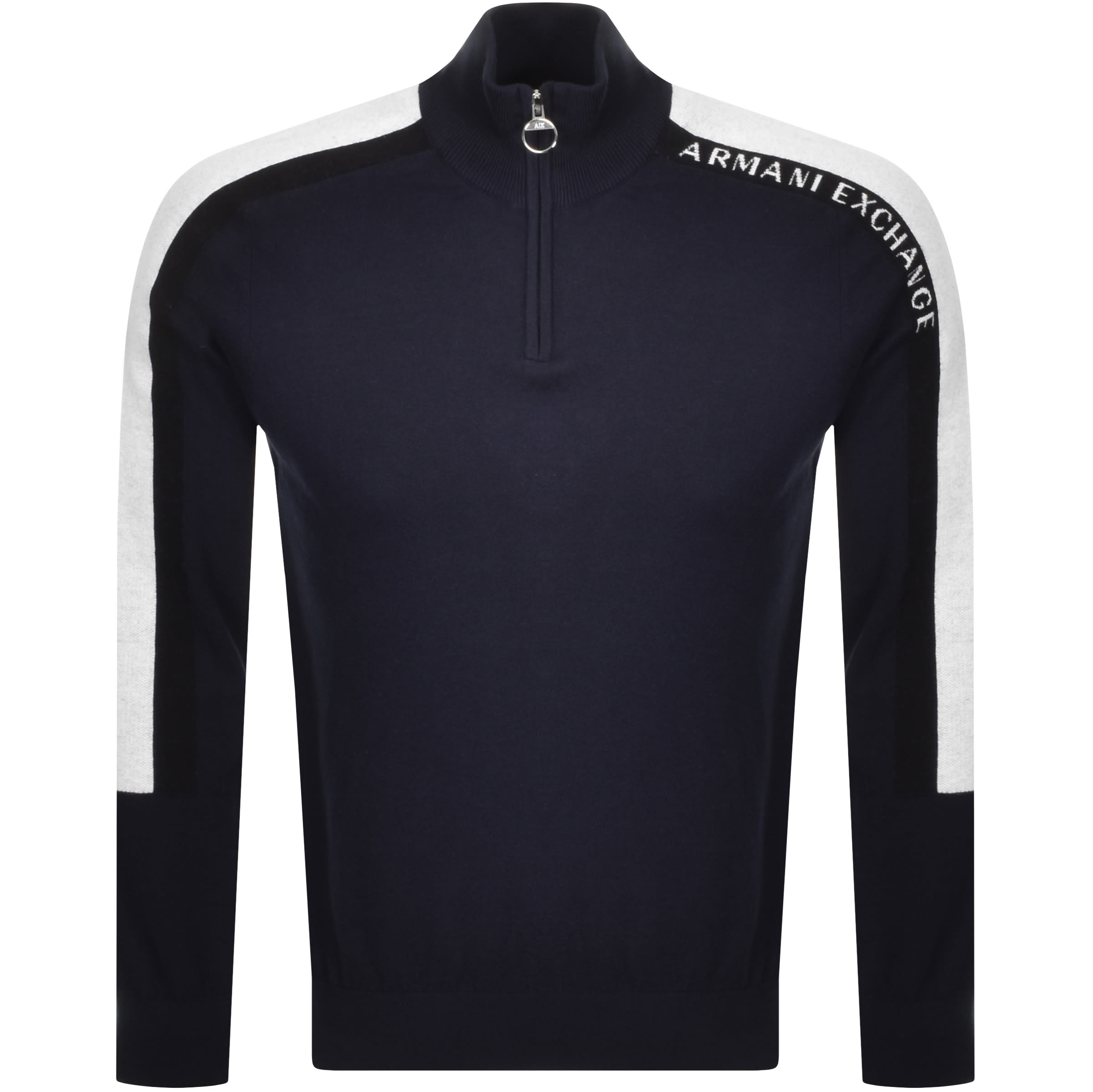 armani half zip jumper