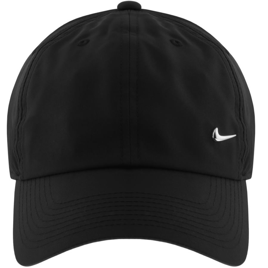 nike cap metal swoosh logo