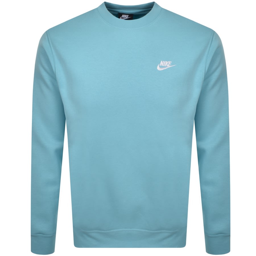Nike Crew Neck Club Sweatshirt Blue 