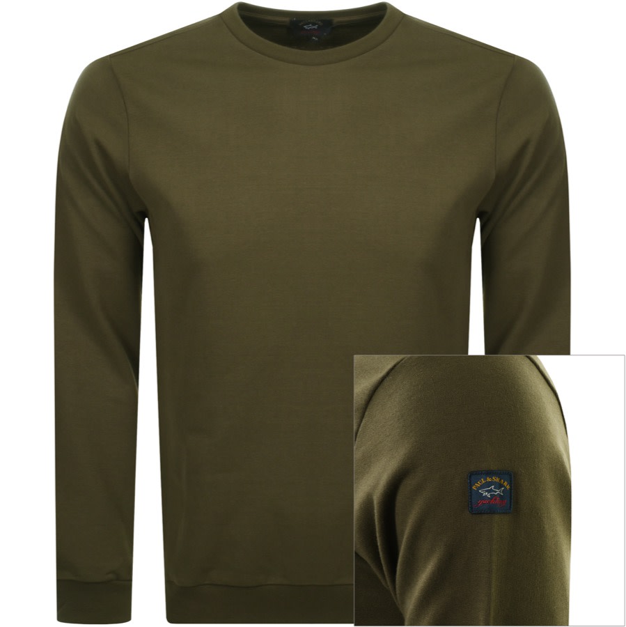 paul and shark crew neck jumper