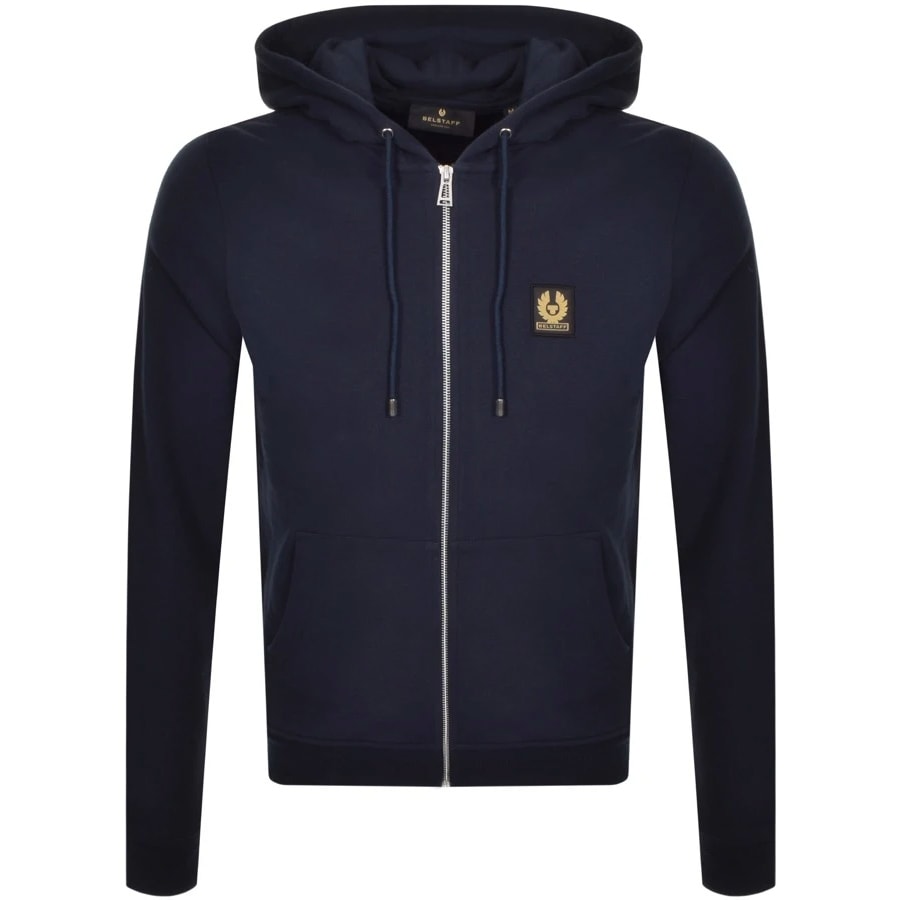 zip hoodie navy