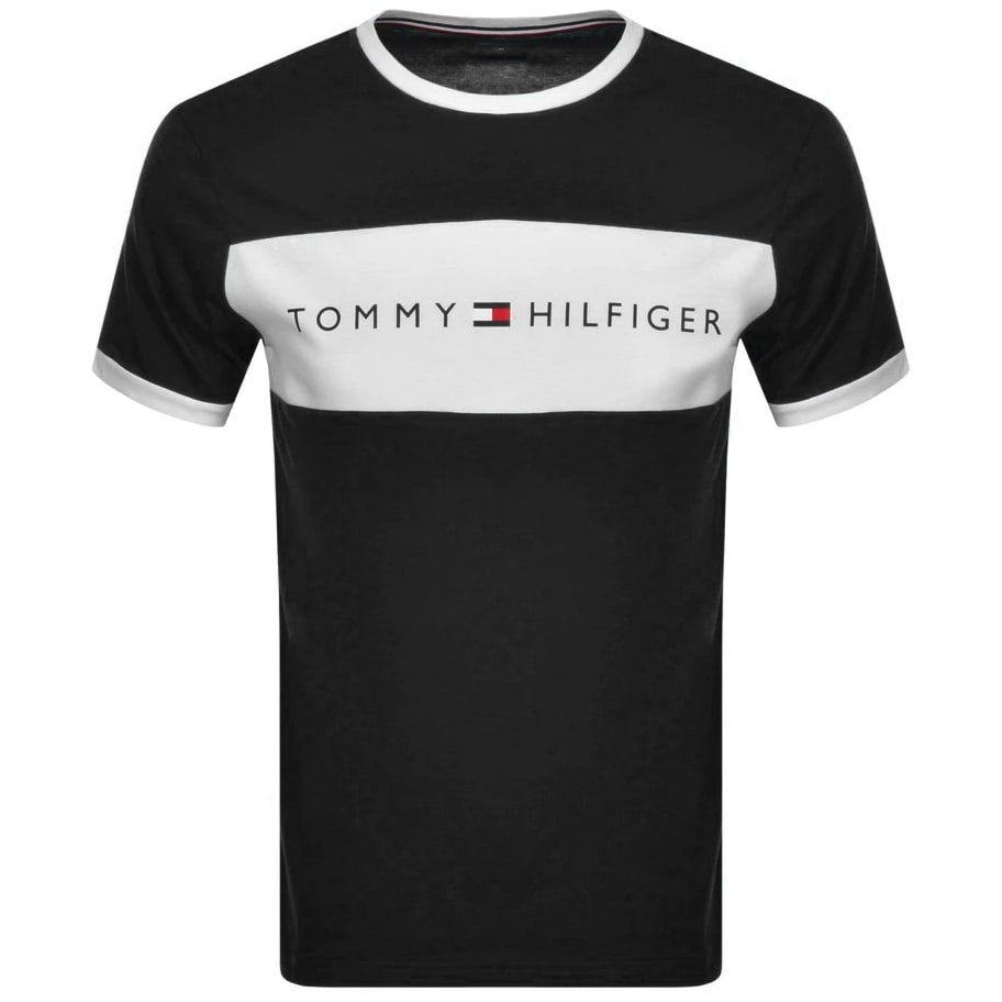 black tommy hilfiger tshirt