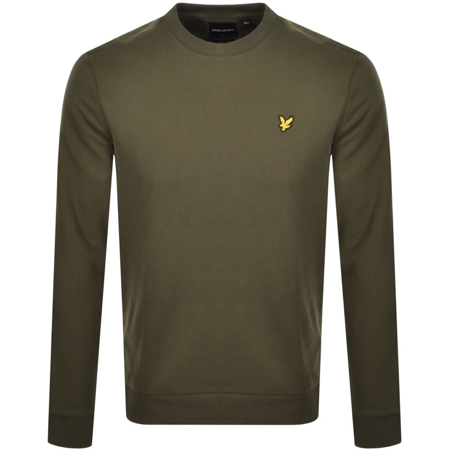 lyle & scott crew neck sweatshirt