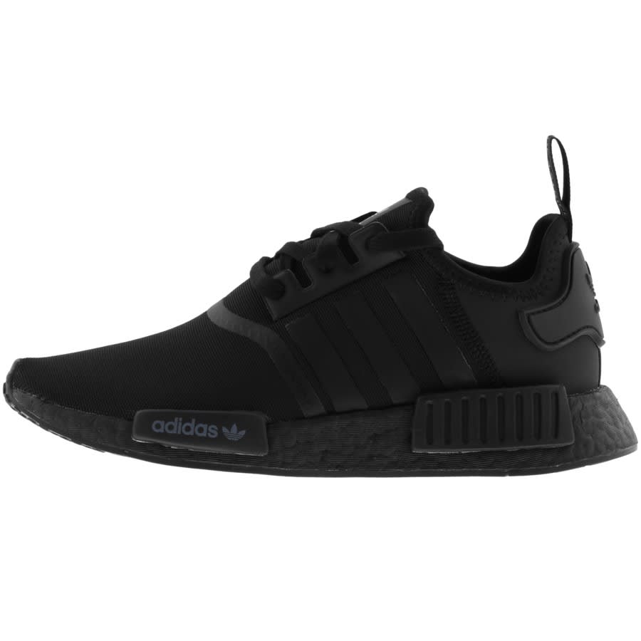 nmd trainers black