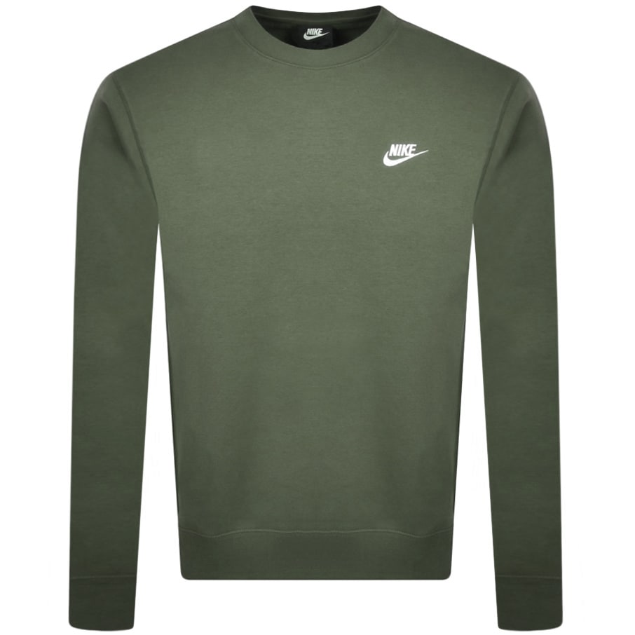 nike crewneck sweatshirt green