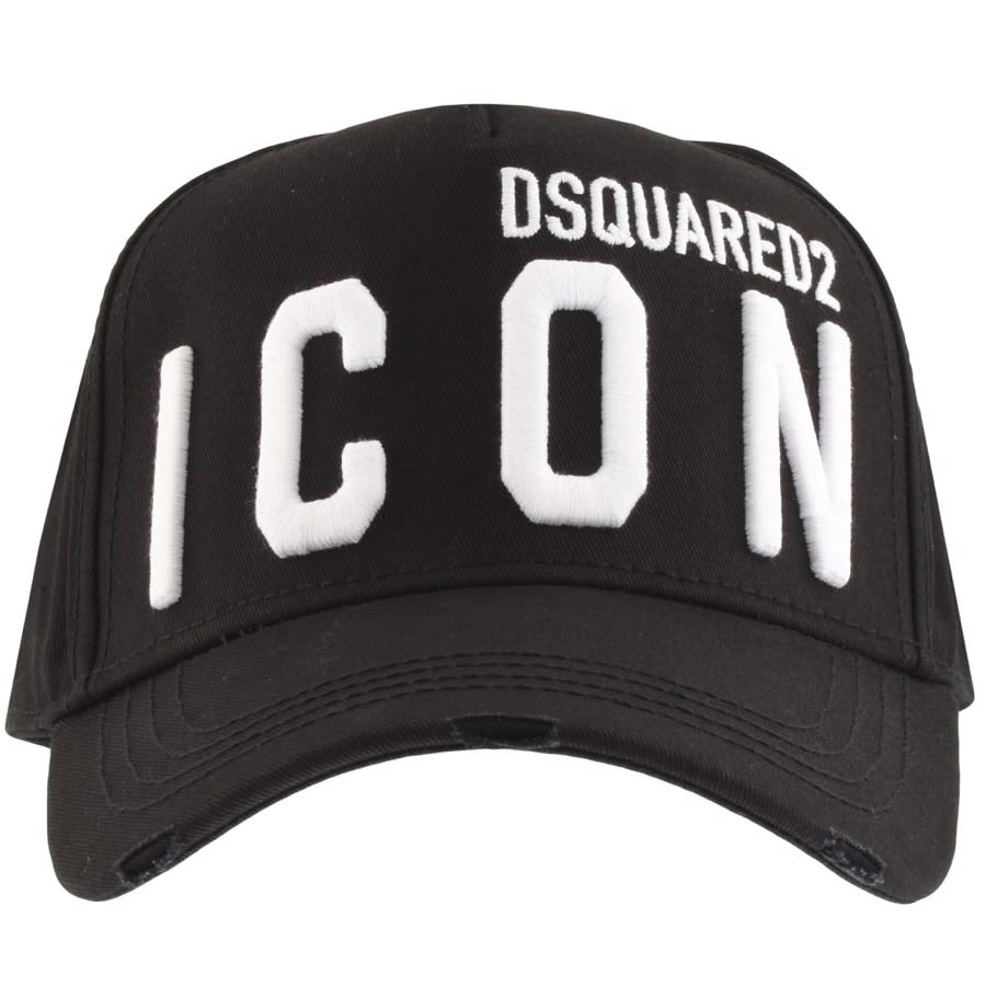 dsquared2 baseball cap black