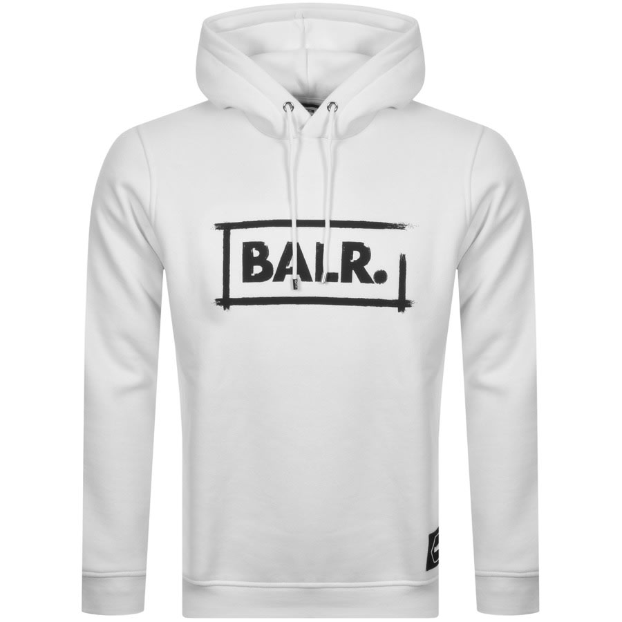 balr white hoodie