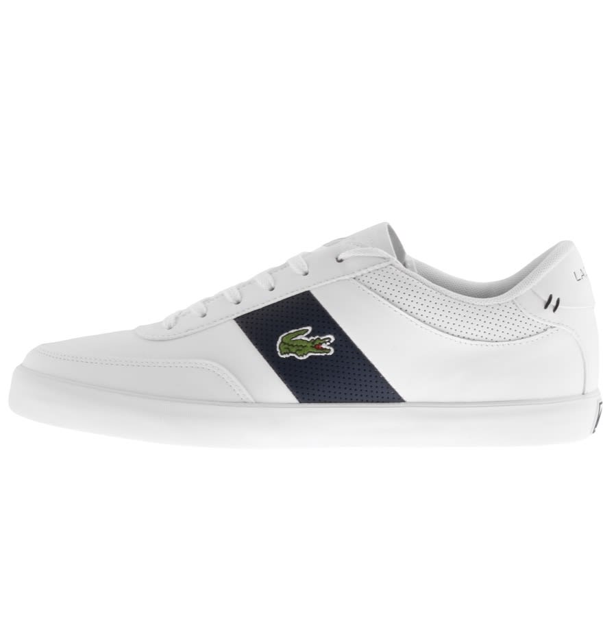 lacoste court trainers