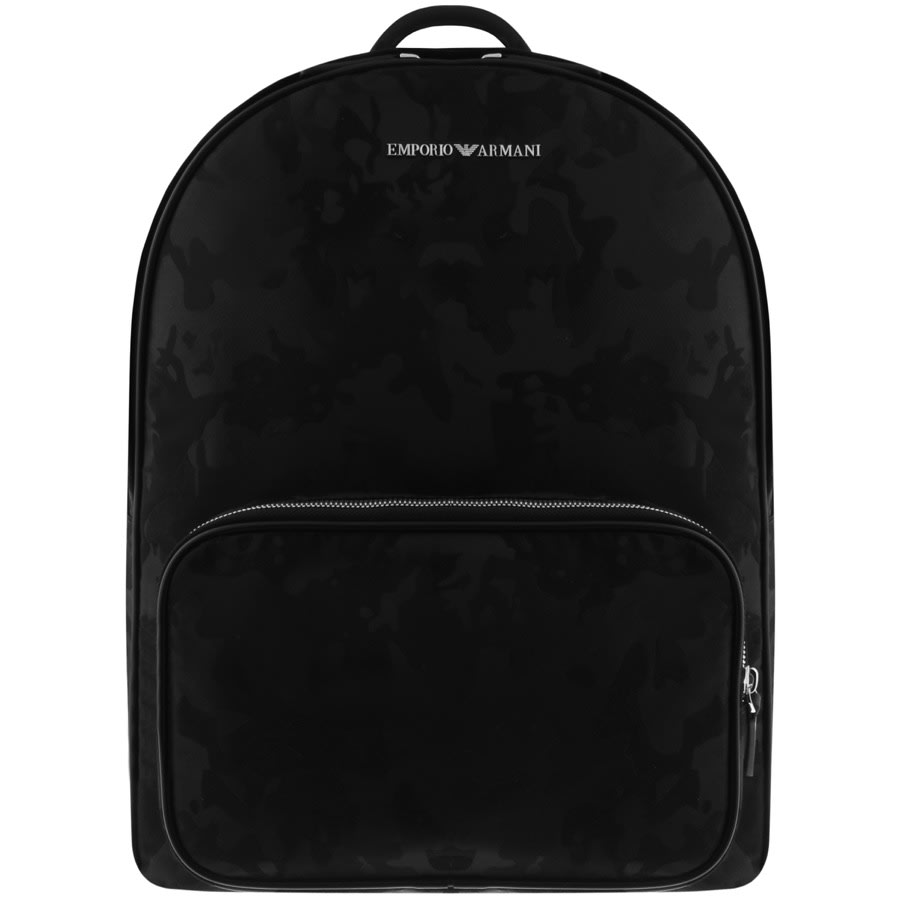 armani black backpack