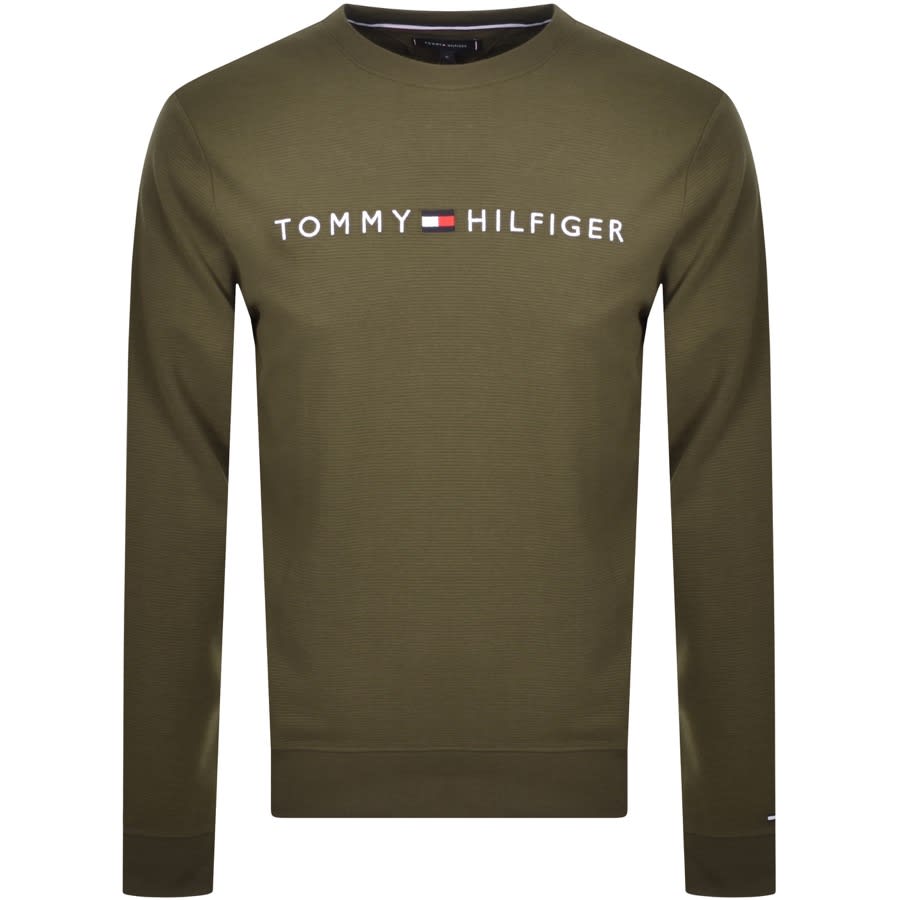 tommy hilfiger sweatshirt green
