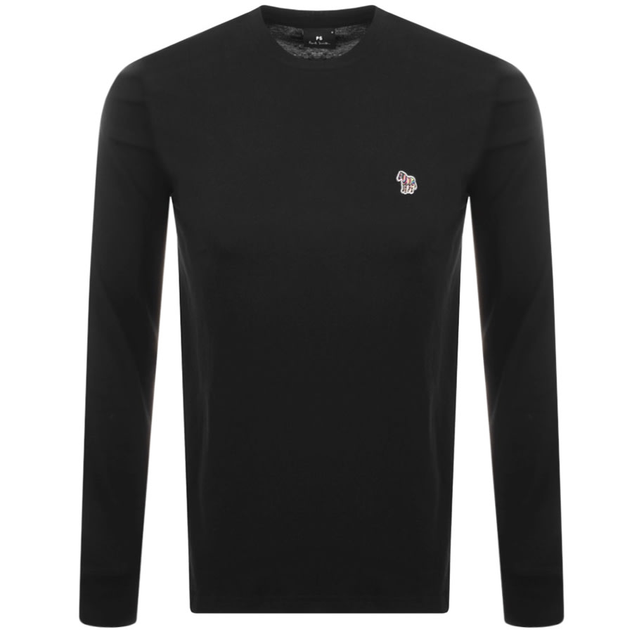 PS By Paul Smith Long Sleeve T Shirt Black | Mainline Menswear