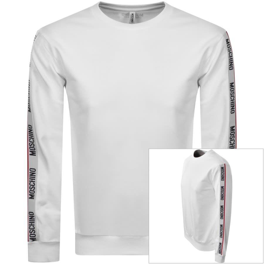 moschino tape sweatshirt