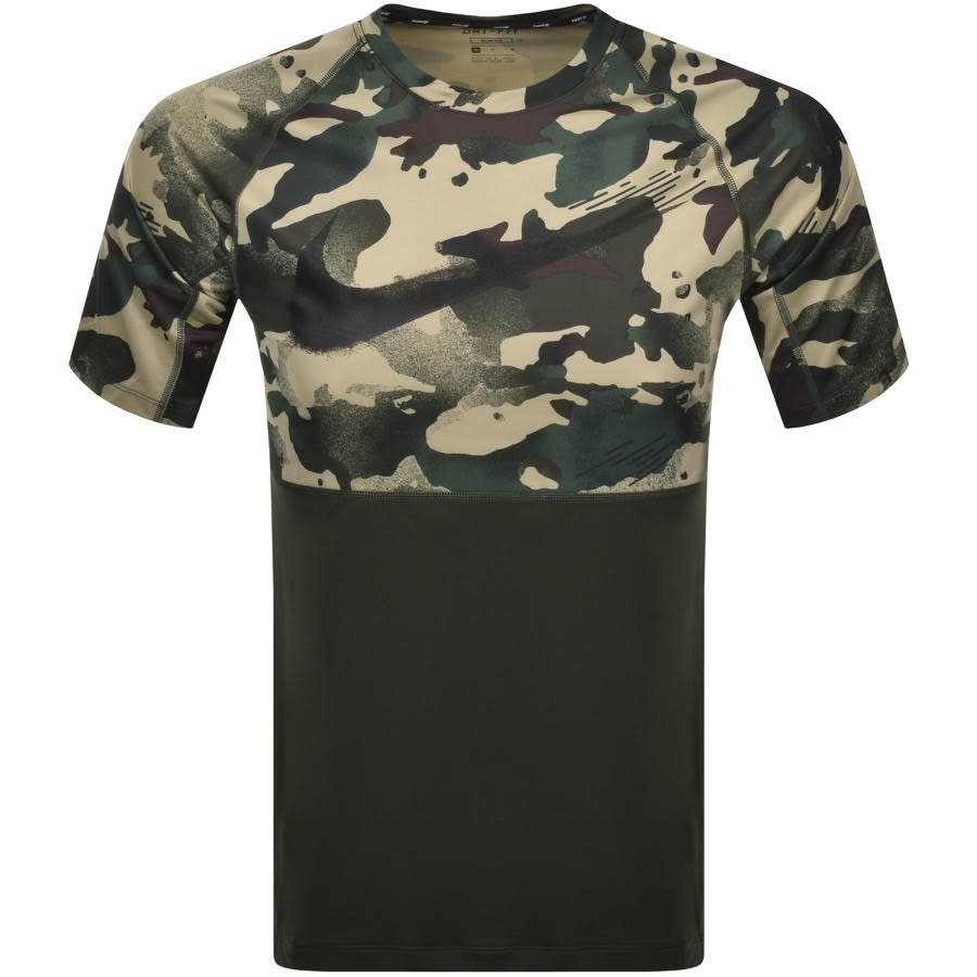 nike camo logo t shirt