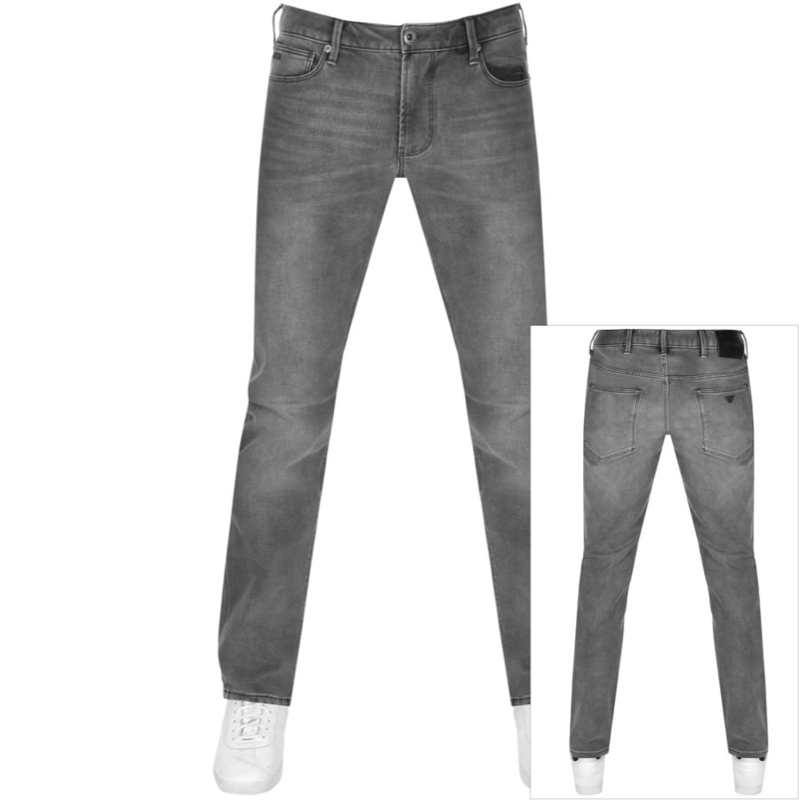 armani j06 black slim fit jeans