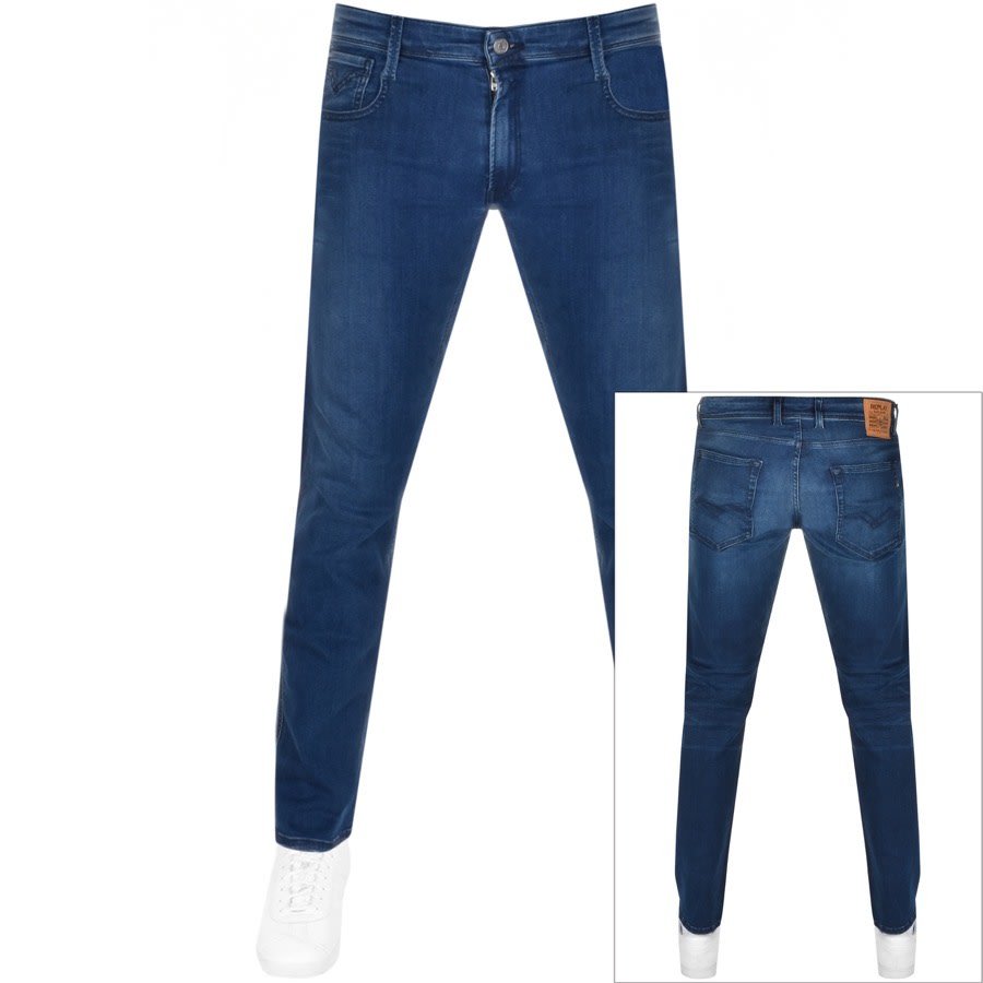 replay anbass slim fit jeans