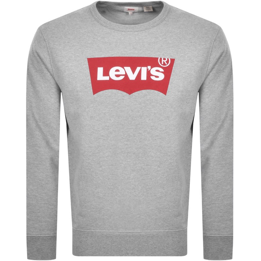 levi's sweatshirt grey