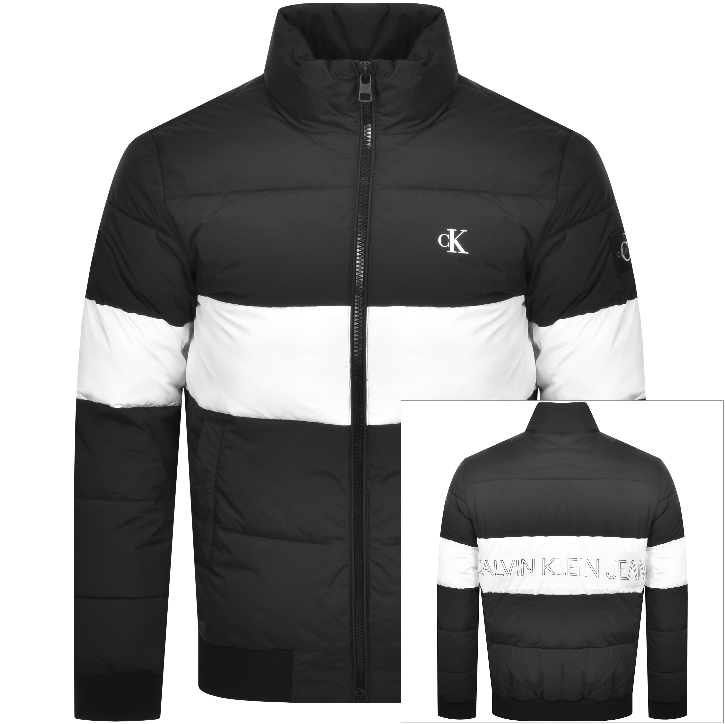 calvin klein jeans jacket black