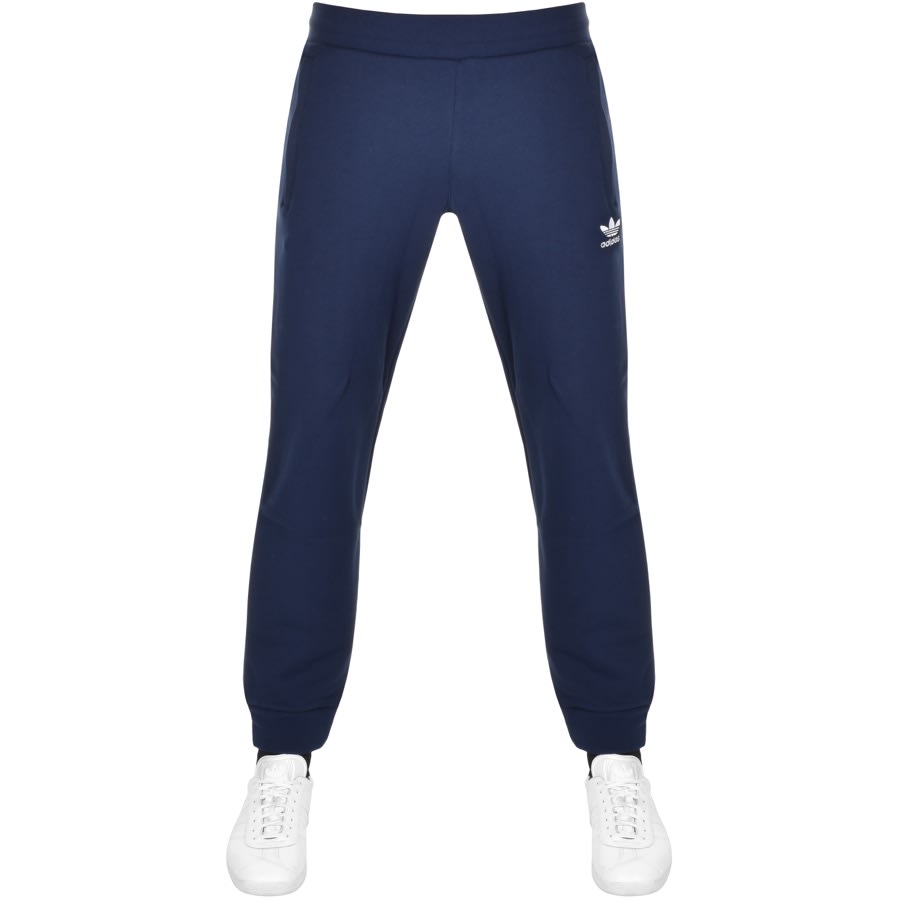 adidas navy tracksuit bottoms