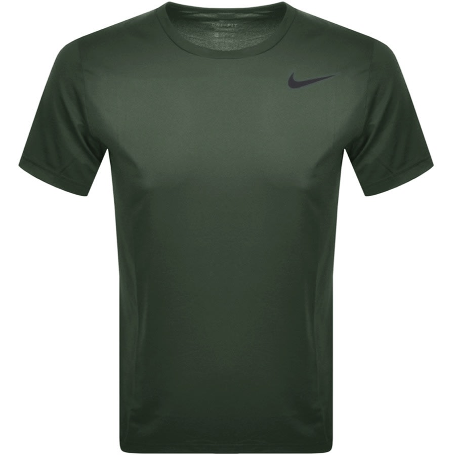 Nike shirt green clearance