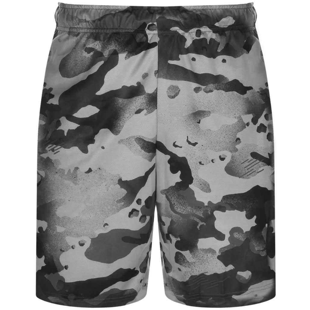 nike standard logo shorts grey