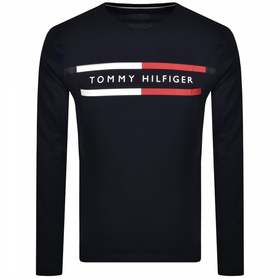 Tommy Hilfiger Long Sleeve Logo T Shirt 