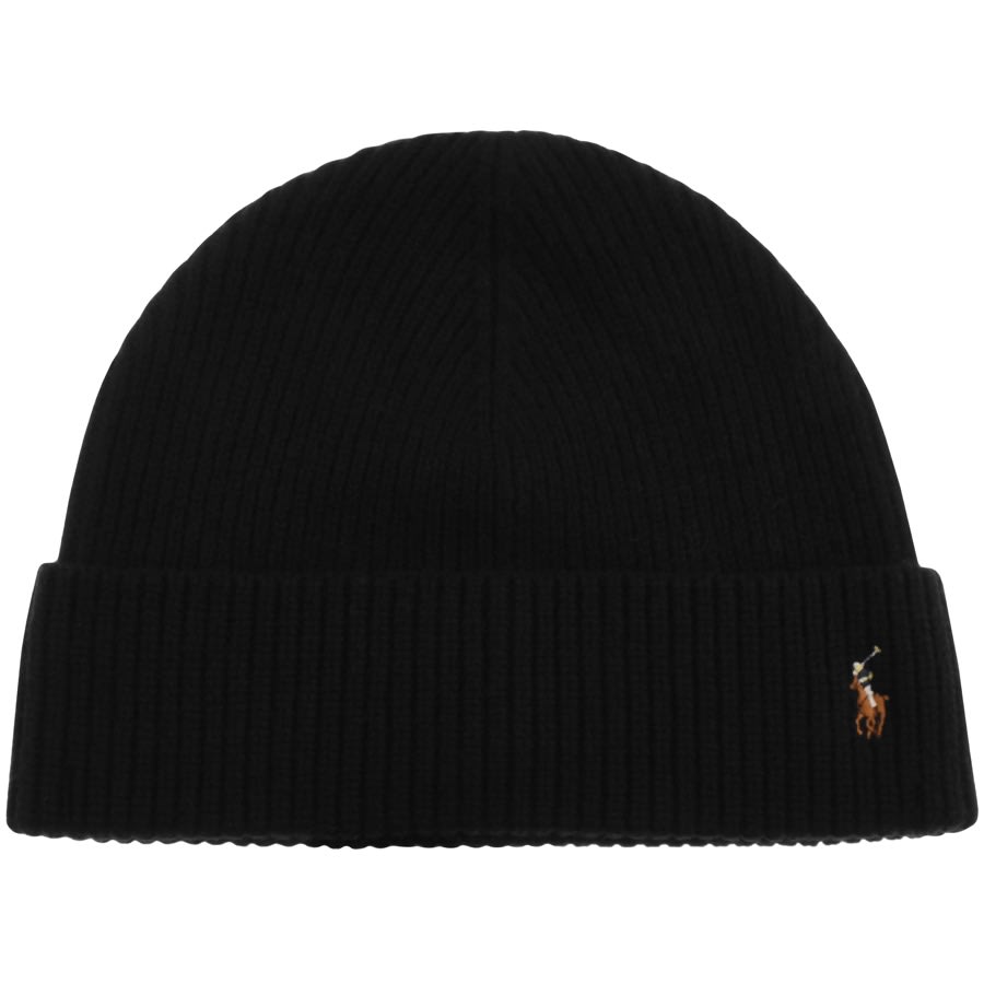 Ralph Lauren Beanie Hat Black 