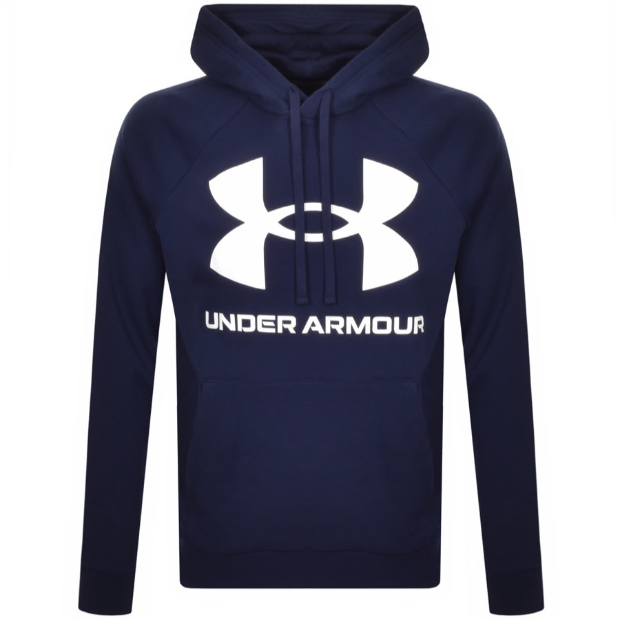 under armour hoodie navy blue
